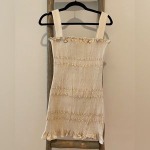 Short Cream color Capulet Viviane Dress size XS